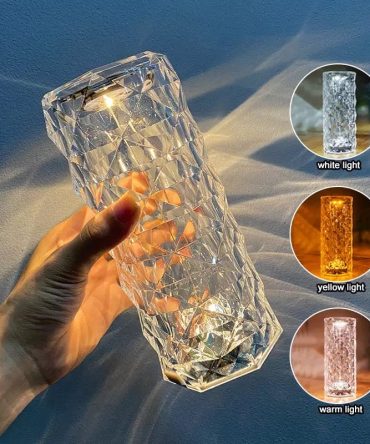 Touch Sensitive Crystal Lamp Tees n' Merch